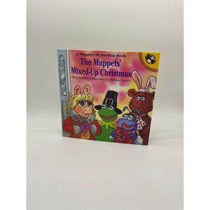 1999 The Muppets Mixed Up Christmas Lift-the-Flap Paperback Book